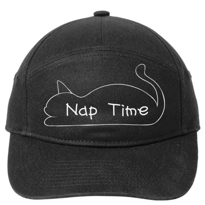 Nap Time 7-Panel Snapback Hat