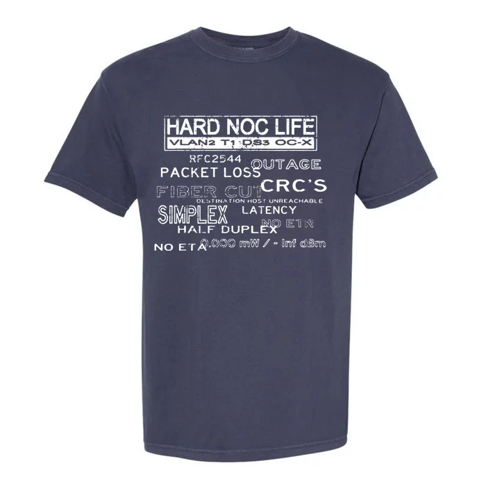 NOC Technician Network Engineer Position Gift Technician Garment-Dyed Heavyweight T-Shirt