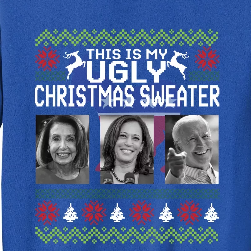 Now ThatS One Ugly Christmas Joe Biden Harris Jill Great Gift Sweatshirt