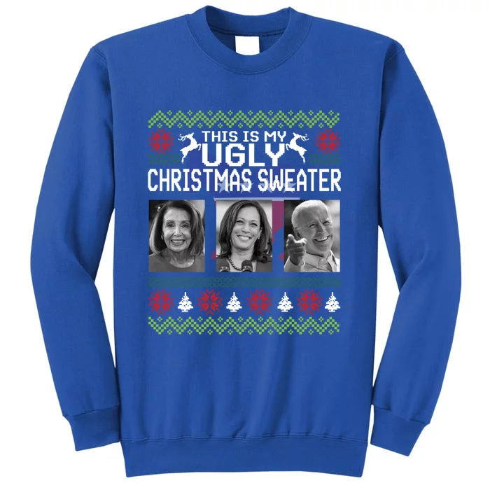 Now ThatS One Ugly Christmas Joe Biden Harris Jill Great Gift Sweatshirt