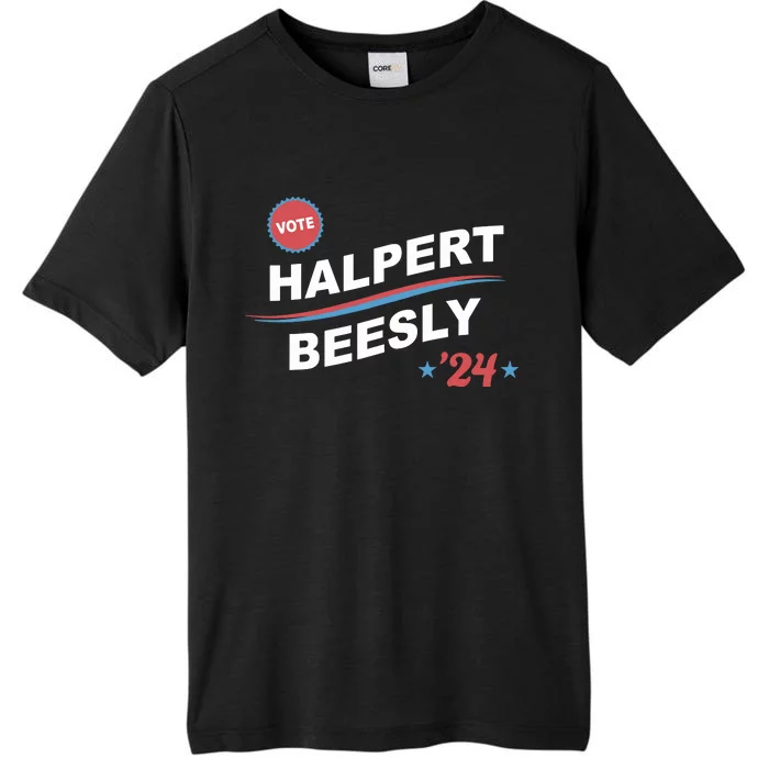 Nbcstore The Office Vote Halpert Beesly 24 ChromaSoft Performance T-Shirt