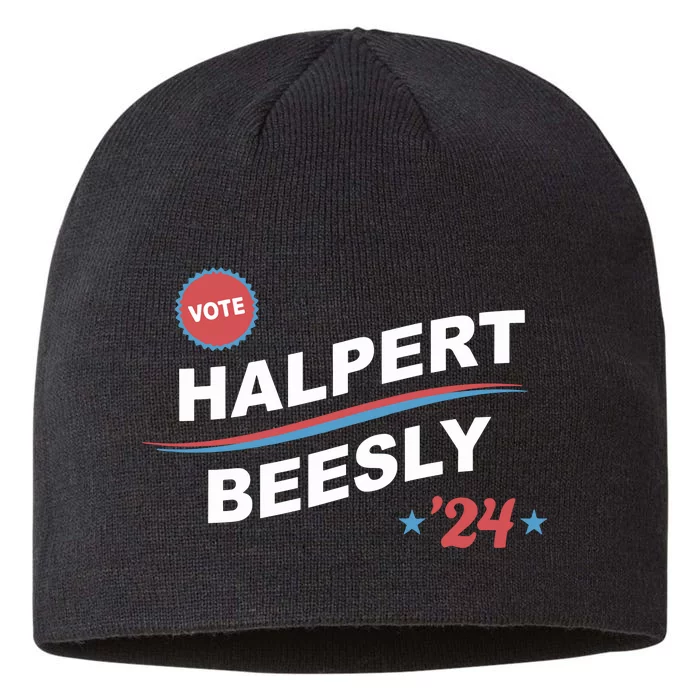 Nbcstore The Office Vote Halpert Beesly 24 8 1/2in Sustainable Knit Beanie