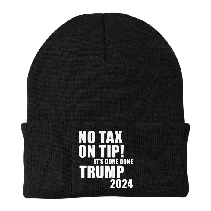 No Taxes On Tips! Trump Idea Address The Waitress’S Problem Knit Cap Winter Beanie