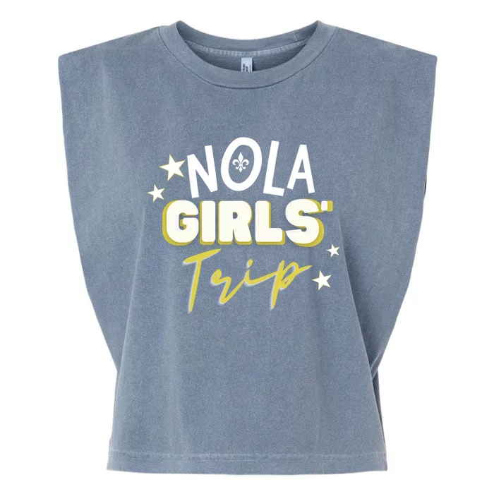 Nola Trip/new Orleans Vacation Gift Garment-Dyed Women's Muscle Tee