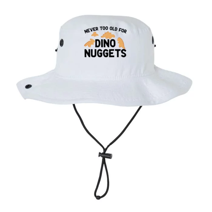 Never Too Old For Dino Nuggets Funny Dinosaur Nuggets Legacy Cool Fit Booney Bucket Hat