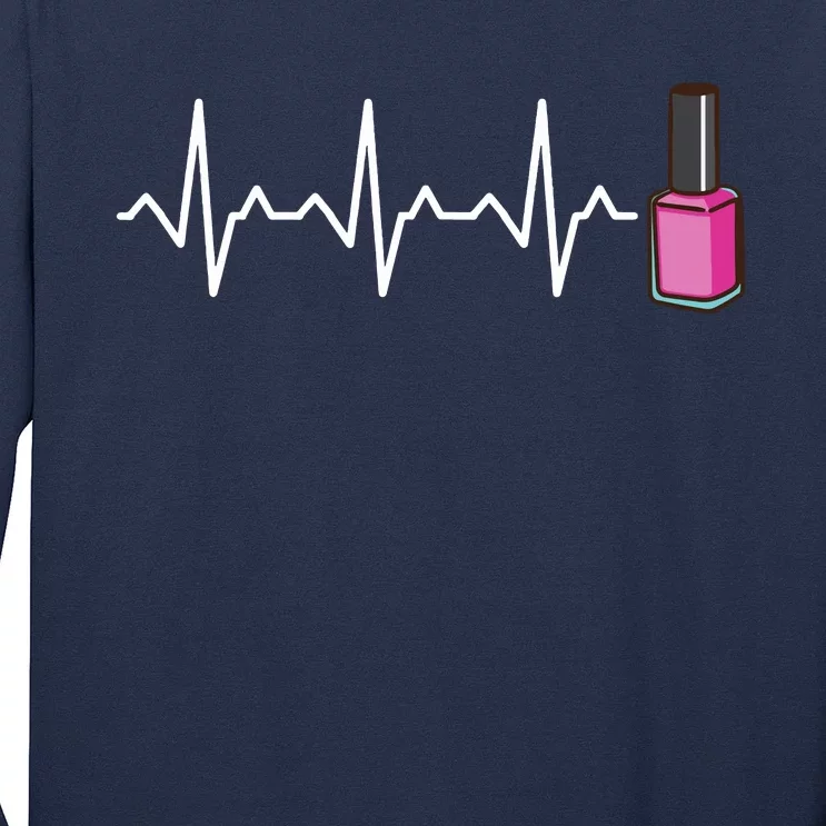 Nail Tech Polish Long Sleeve Shirt