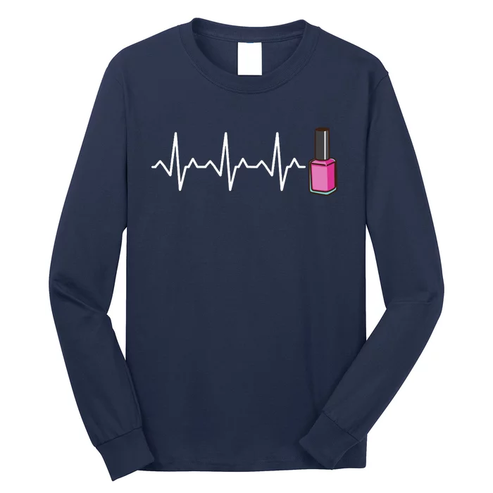 Nail Tech Polish Long Sleeve Shirt