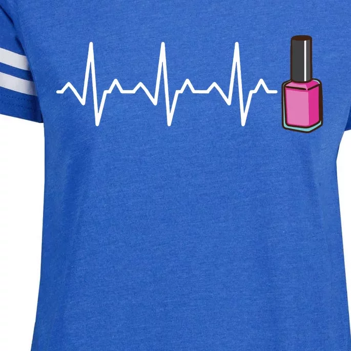 Nail Tech Polish Enza Ladies Jersey Football T-Shirt