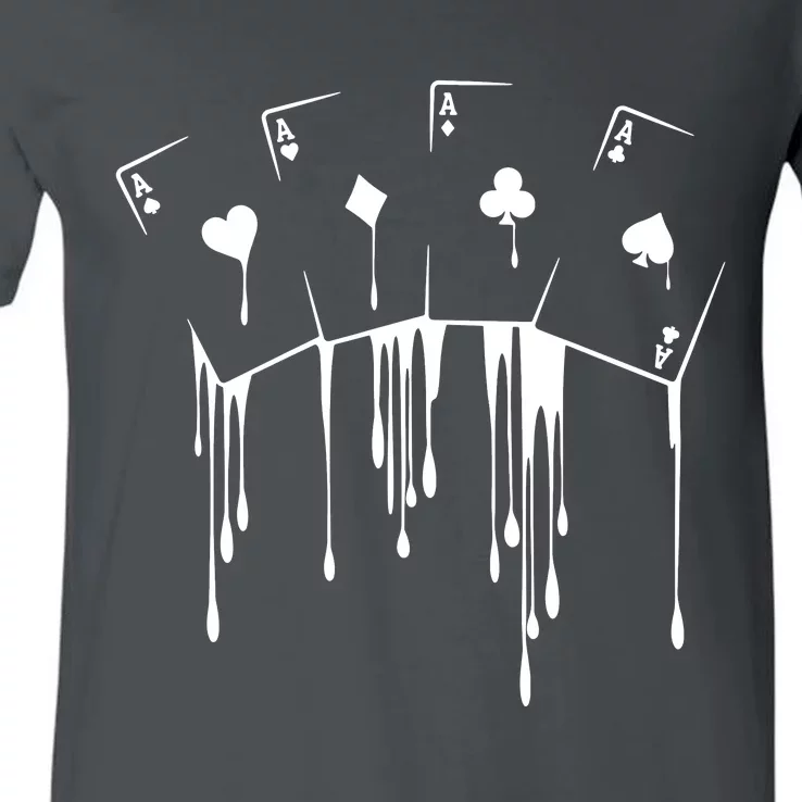 Night Tournament Poker V-Neck T-Shirt