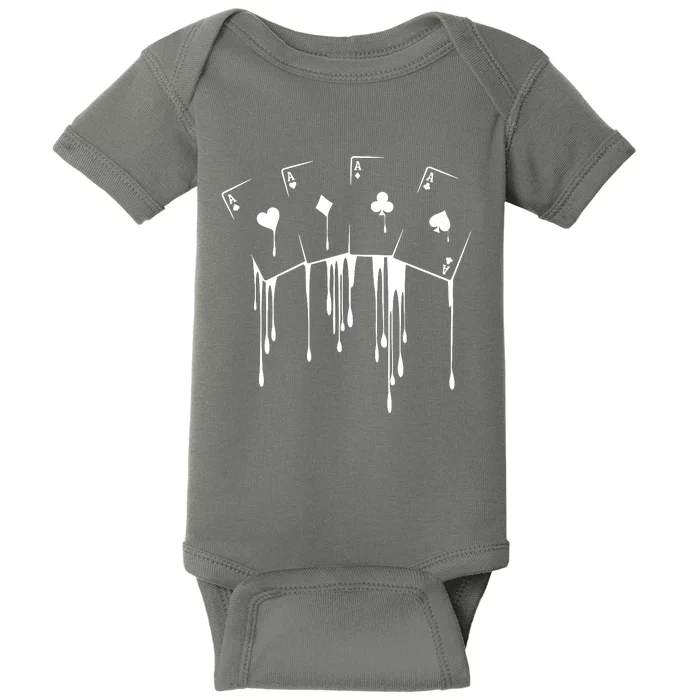 Night Tournament Poker Baby Bodysuit