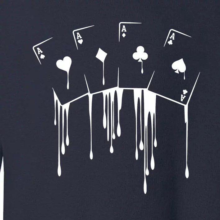 Night Tournament Poker Toddler Sweatshirt