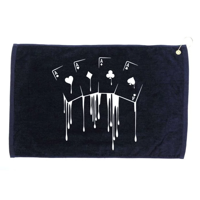 Night Tournament Poker Grommeted Golf Towel