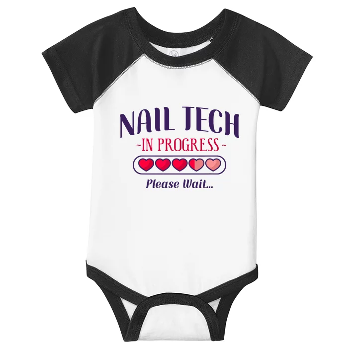 Nail Tech Quote Work Uniform Nail Polish Future Infant Baby Jersey Bodysuit