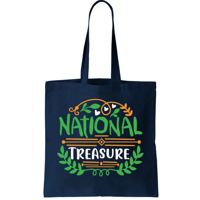 National Treasure Quote Cute Design Tote Bag