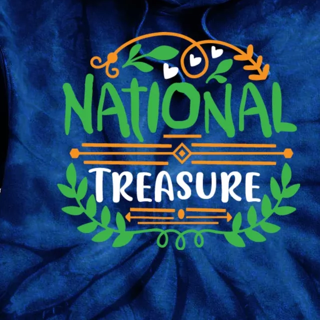 National Treasure Quote Cute Design Tie Dye Hoodie