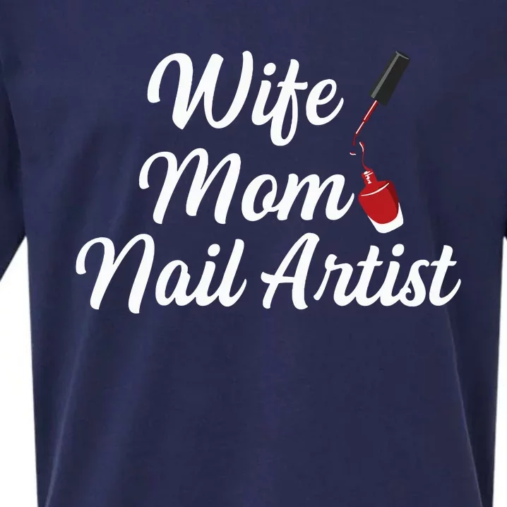 Nail Tech Quote For Your Nail Artist Mom Sueded Cloud Jersey T-Shirt