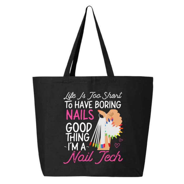 Nail Tech Quote Work Uniform Nail Polish 25L Jumbo Tote