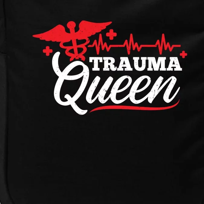 Nurse Trauma Queen Gift Impact Tech Backpack