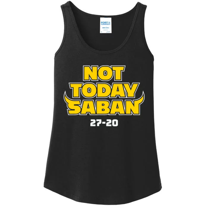 Not Today Saban 27 20 Ladies Essential Tank