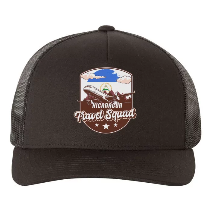 Nicaragua Travel Squad Nicaragua Yupoong Adult 5-Panel Trucker Hat