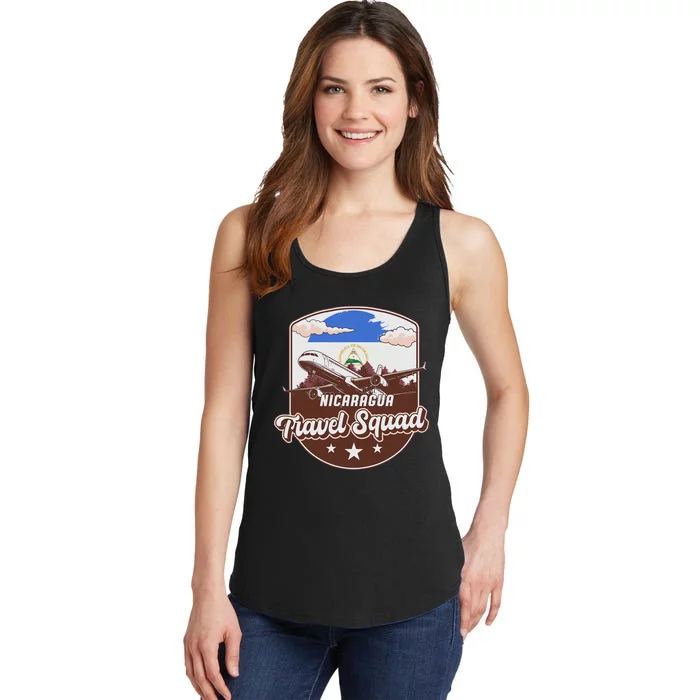 Nicaragua Travel Squad Nicaragua Ladies Essential Tank