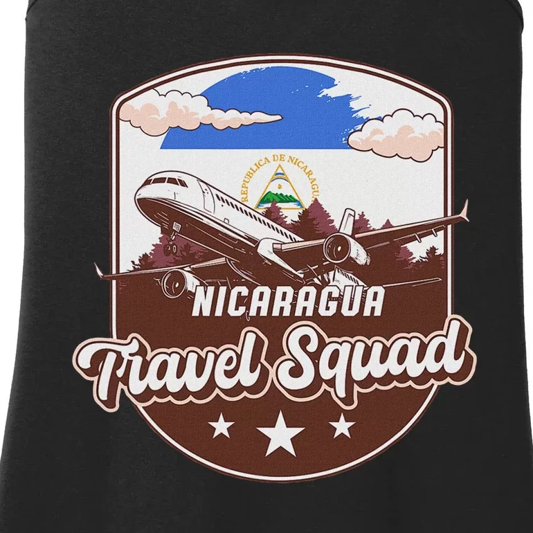 Nicaragua Travel Squad Nicaragua Ladies Essential Tank