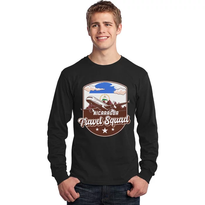 Nicaragua Travel Squad Nicaragua Tall Long Sleeve T-Shirt