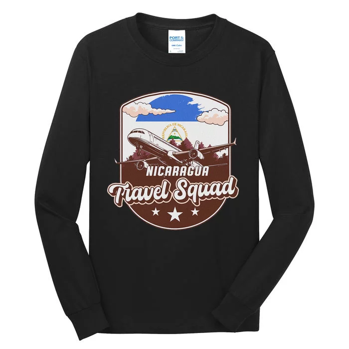 Nicaragua Travel Squad Nicaragua Tall Long Sleeve T-Shirt