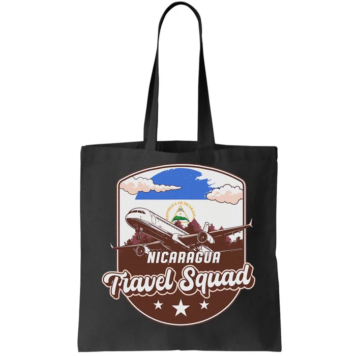 Nicaragua Travel Squad Nicaragua Tote Bag