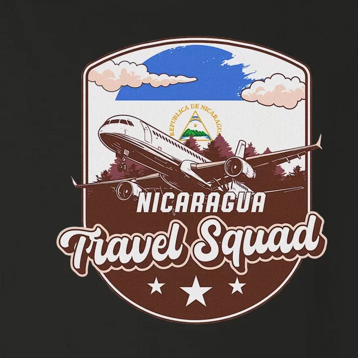 Nicaragua Travel Squad Nicaragua Toddler Long Sleeve Shirt