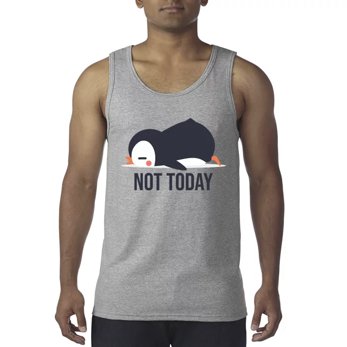 Not Today Seabird Funny Cute Tank Top