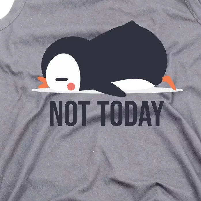 Not Today Seabird Funny Cute Tank Top