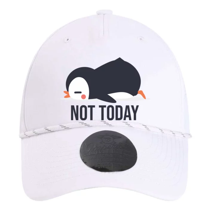 Not Today Seabird Funny Cute Performance The Dyno Cap