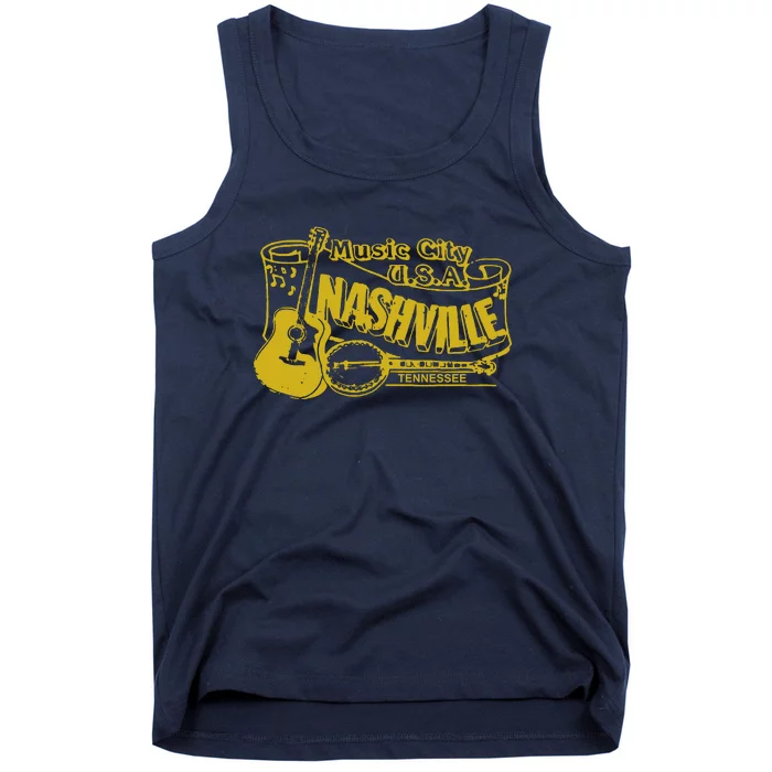 Nashville T Shirt Vintage Country Tank Top