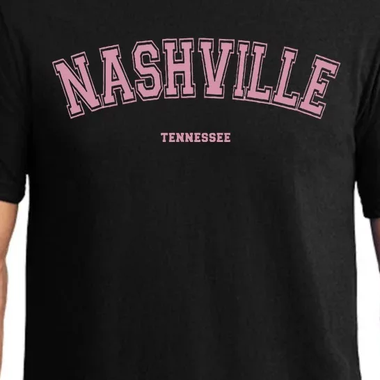 Nashville Tennessee Tn Varsity Style On Nashville Pajama Set