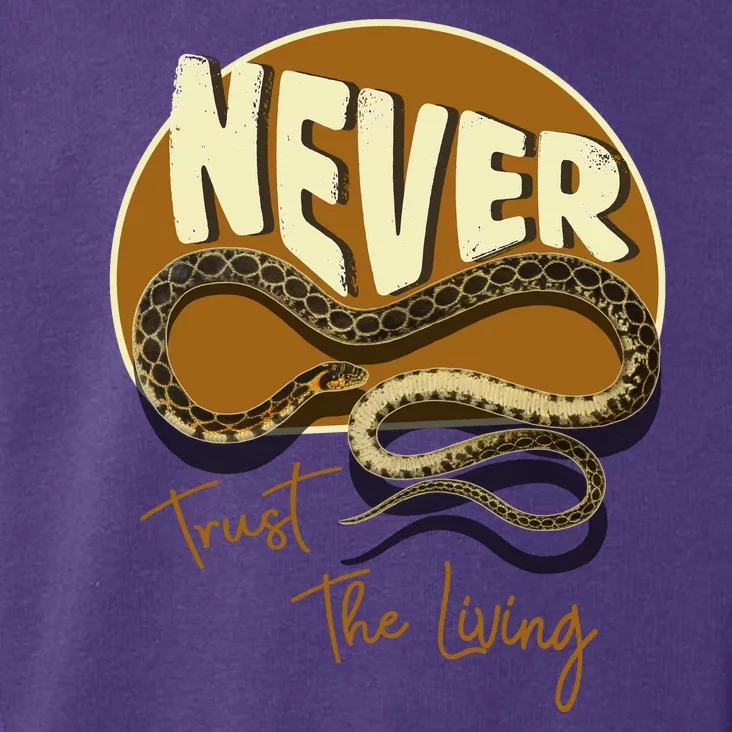 Never Trust The Living Toddler Hoodie