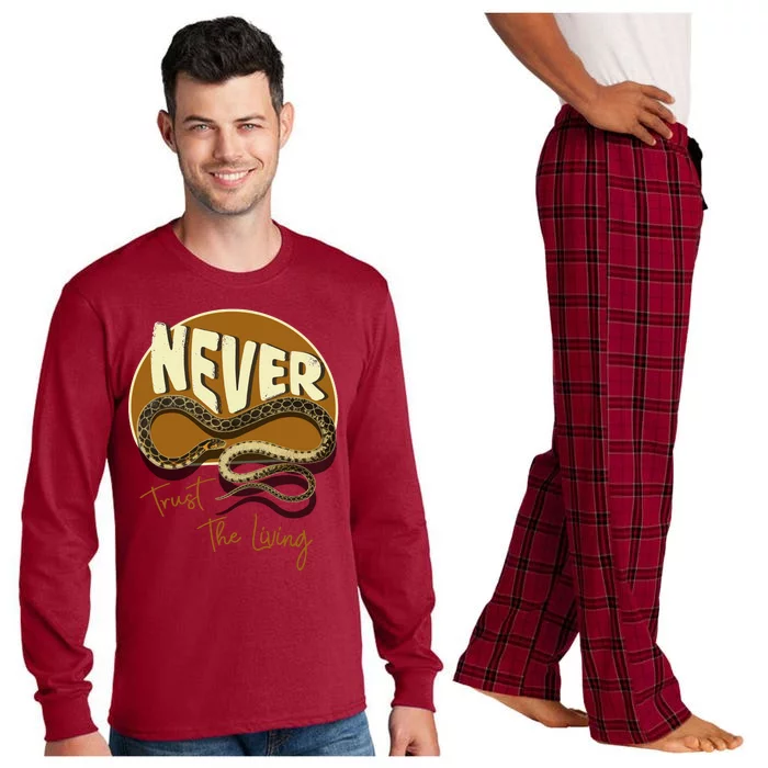 Never Trust The Living Long Sleeve Pajama Set