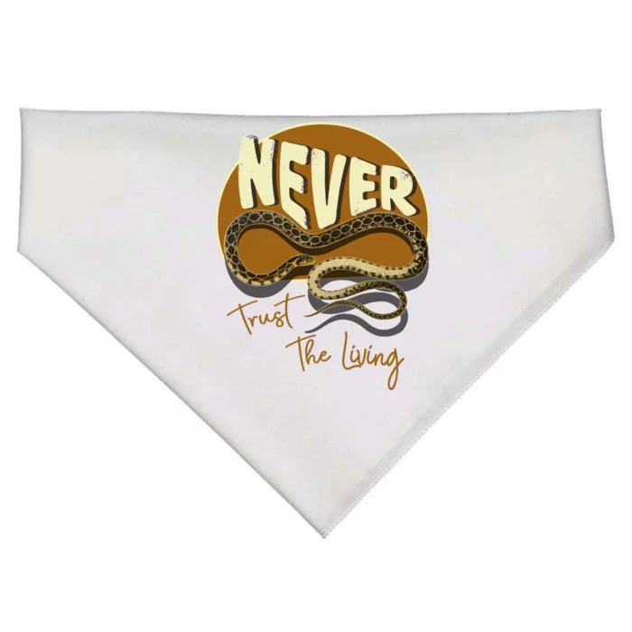 Never Trust The Living USA-Made Doggie Bandana