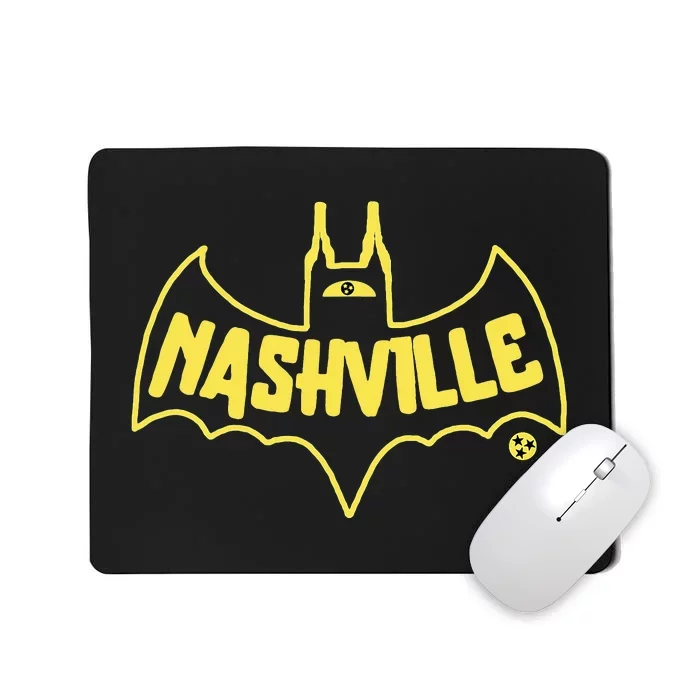 Nashville Tennessee Vintage Country Music City Souvenir Mousepad