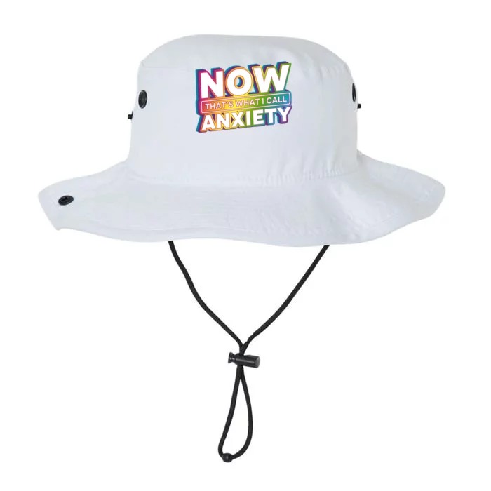 Now Thats What I Call Anxiety Funny Parody Legacy Cool Fit Booney Bucket Hat