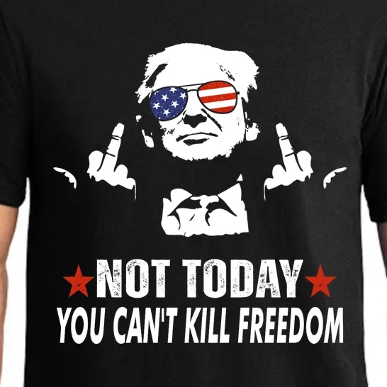 Not Today You CanT Kill Freedom Pajama Set