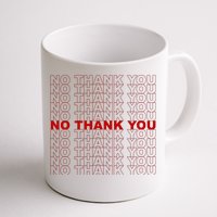 No Thank You Classic Retro Coffee Mug