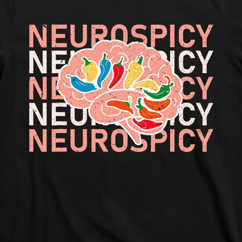 Neurospicy Universe Adhd Autism Awareness And Acceptance T-Shirt