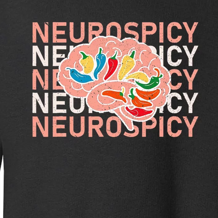 Neurospicy Universe Adhd Autism Awareness And Acceptance Toddler Sweatshirt