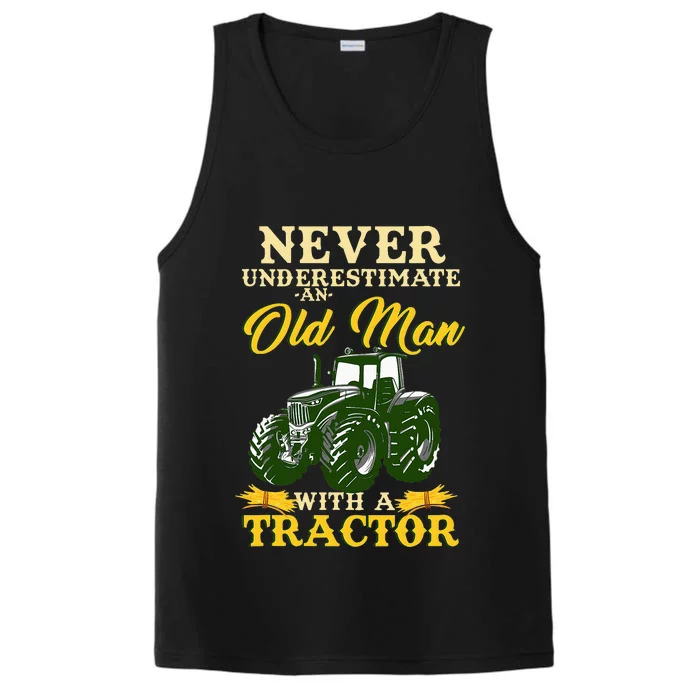 Never Underestimate An Old Man With A Tractor Performance Tank