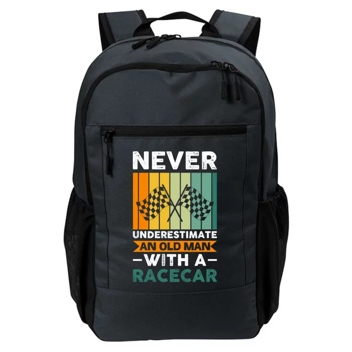 Never Underestimate An Old Racecar Gift Daily Commute Backpack