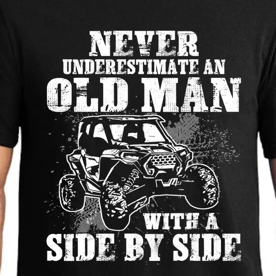 Never Underestimate An Old Man Funny Pajama Set