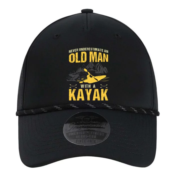 Never Underestimate An Old Man With A Kayak Performance The Dyno Cap