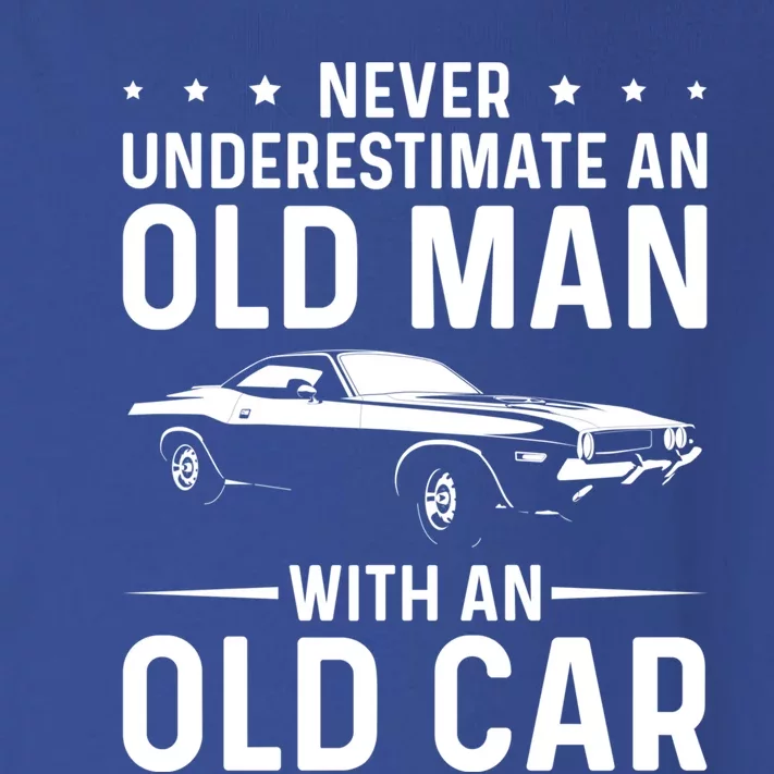 Never Underestimate An Old With An Old Car Classic Car Great Gift Toddler Long Sleeve Shirt