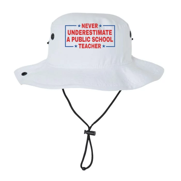 Never Underestimate A Public School Teacher Legacy Cool Fit Booney Bucket Hat